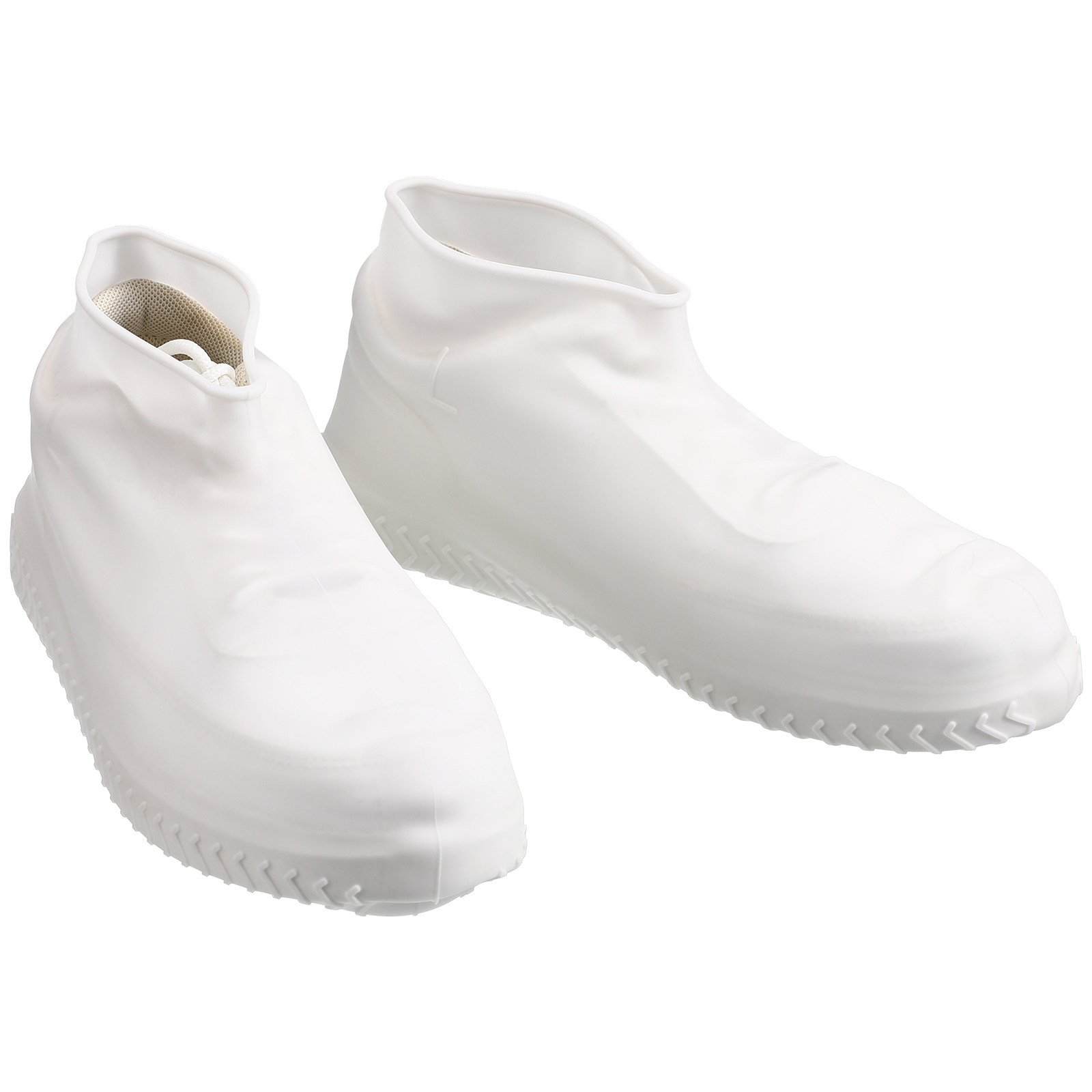 2 Pairs White L Size Waterproo - Sneaker Protector 评论和价格