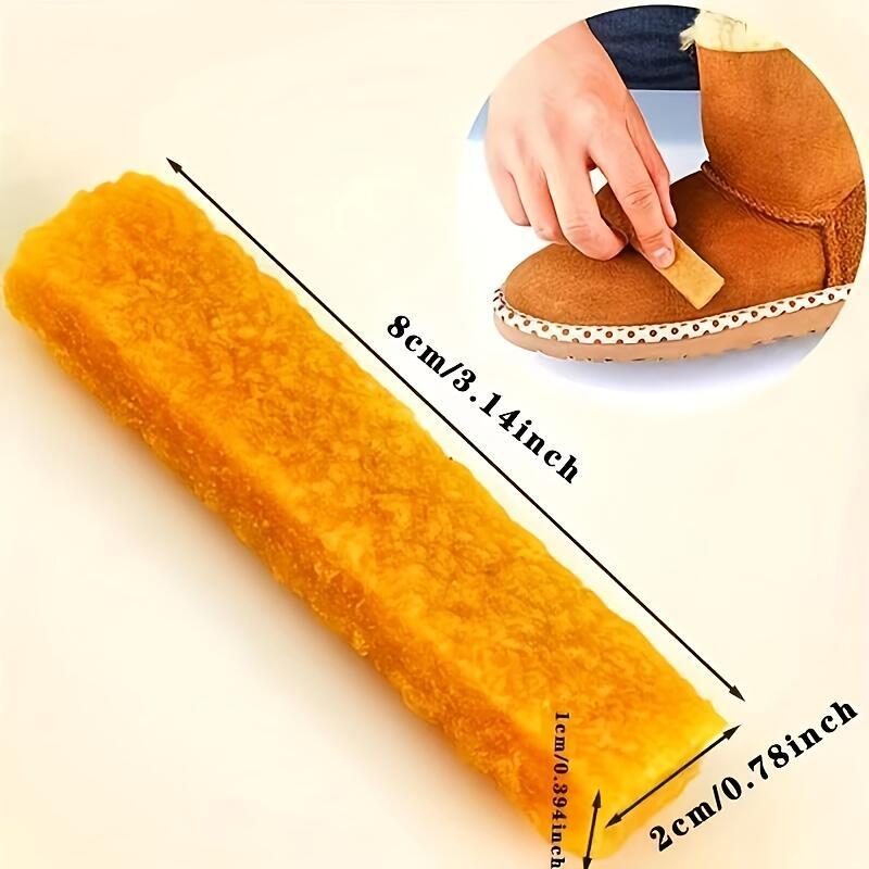 1Pc Suede & Faux Leather Shoe  - Shoe Cleaning Brush 评论和价格